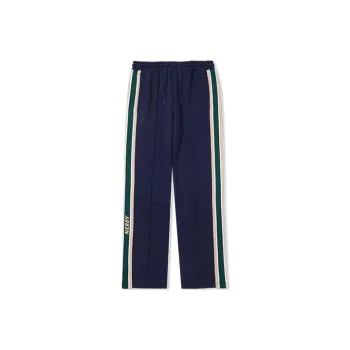 Nerdy Casual Pants Unisex Navy Blue