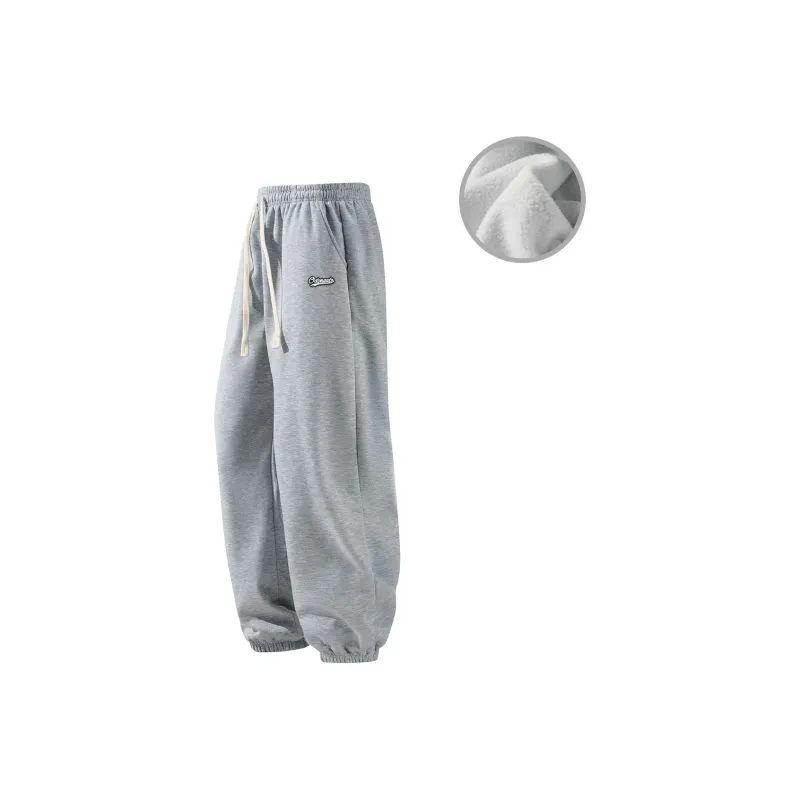 Small Columns Under The Sea Knitted Sports Pants Unisex-24