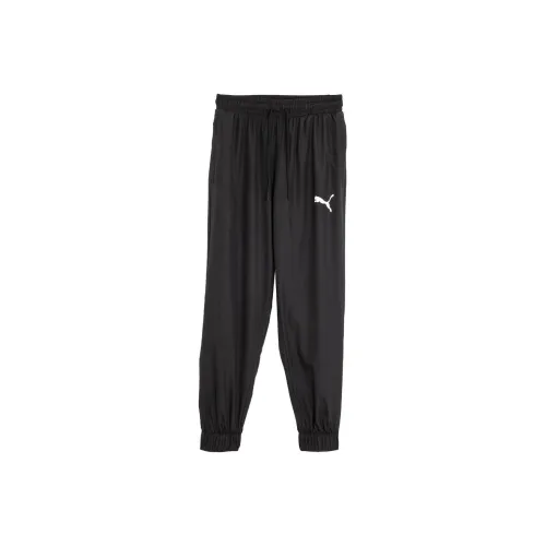 PUMA Knitted Sports Pants Men's Black