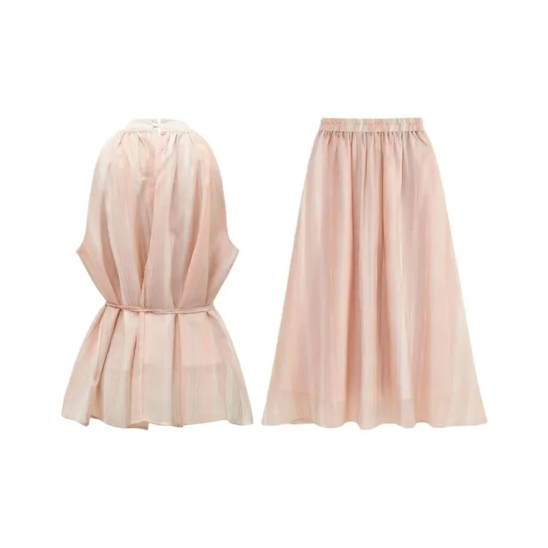 MTHE Two Piece Skirt Sets Women's-7