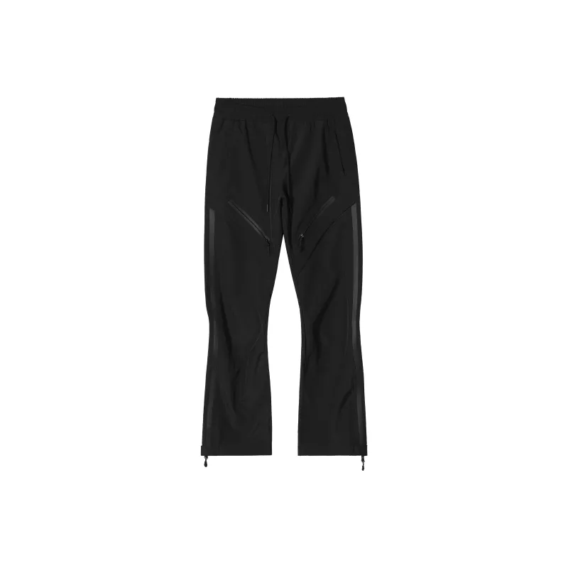 R69 FW22 Flared Pants Casual Pants Unisex Black-0