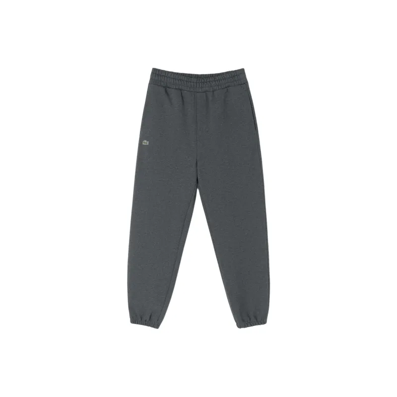 LACOSTE Knitted Sports Pants Men's Dark Gray-0