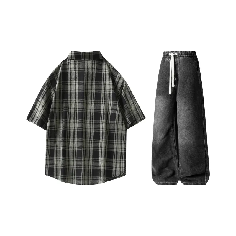 A.X.S.K Shirt Matching Set Unisex-15