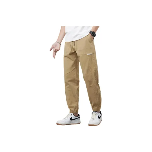 Tonlion Casual Pants Men's Khaki