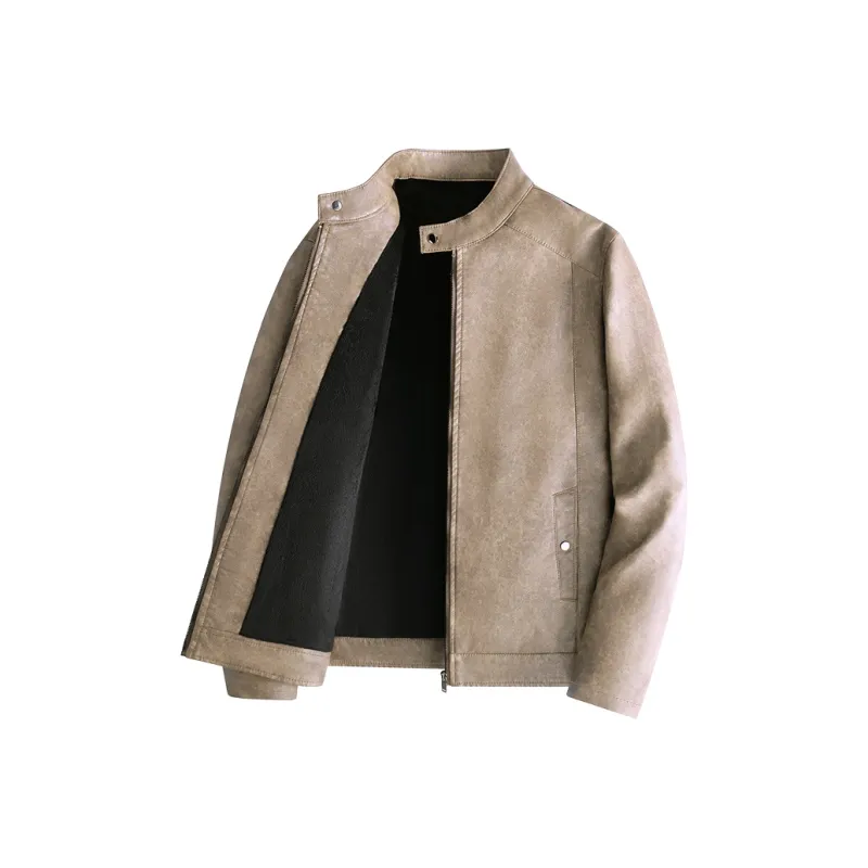 PIERRE CARDIN Leather Jacket Men's-6