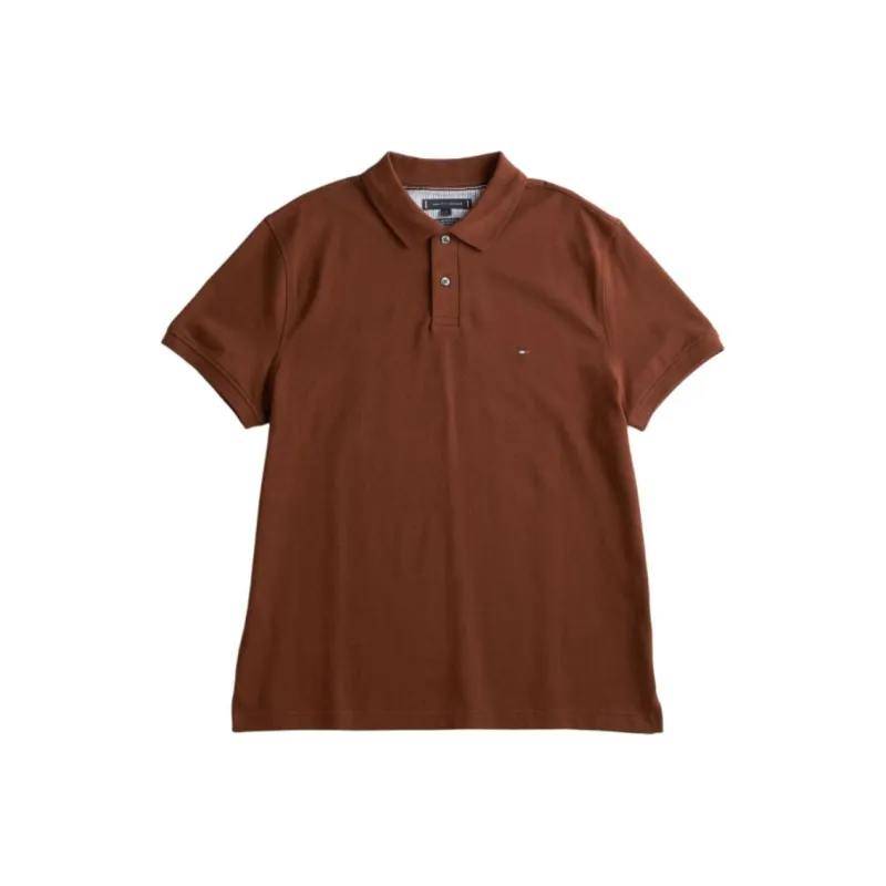 Tommy Hilfiger Polo Shirt Men's Brown-0