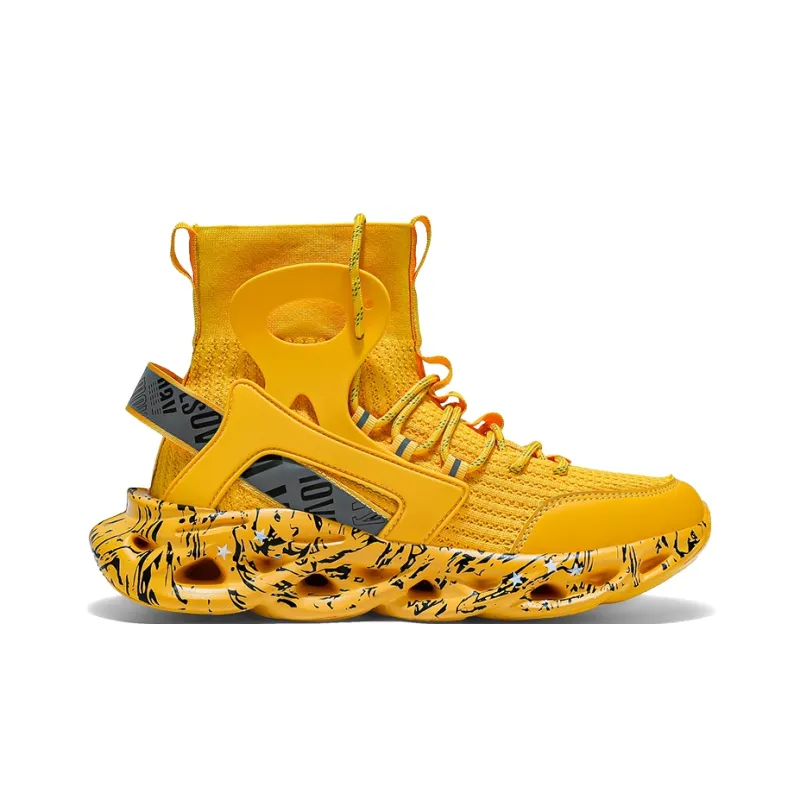 OFFER AITR Slip Resistant, Abrasion Resistant, Breathable High Top Casual Shoes Men's-19