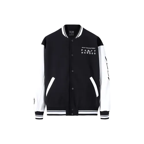 Anta Basketball Collection Baseball Jacket Men's Basic Black/Pure White