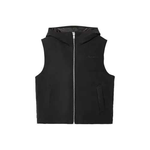 JACK JONES· Vest Puffer Jacket Men's Black