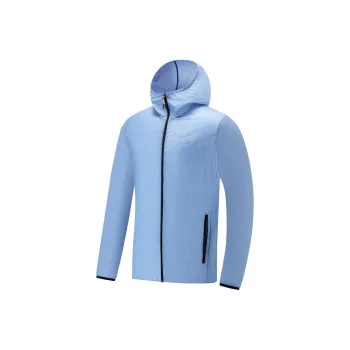 XTEP UV Protection Sun Protection Clothing Men's Oily Gray Blue