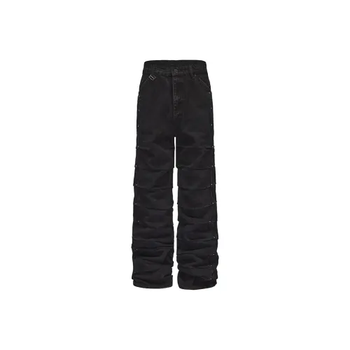 BLACK8MOB AW24 Jeans Unisex Black
