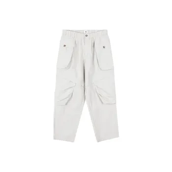 FOSS Casual Pants Unisex Gray White