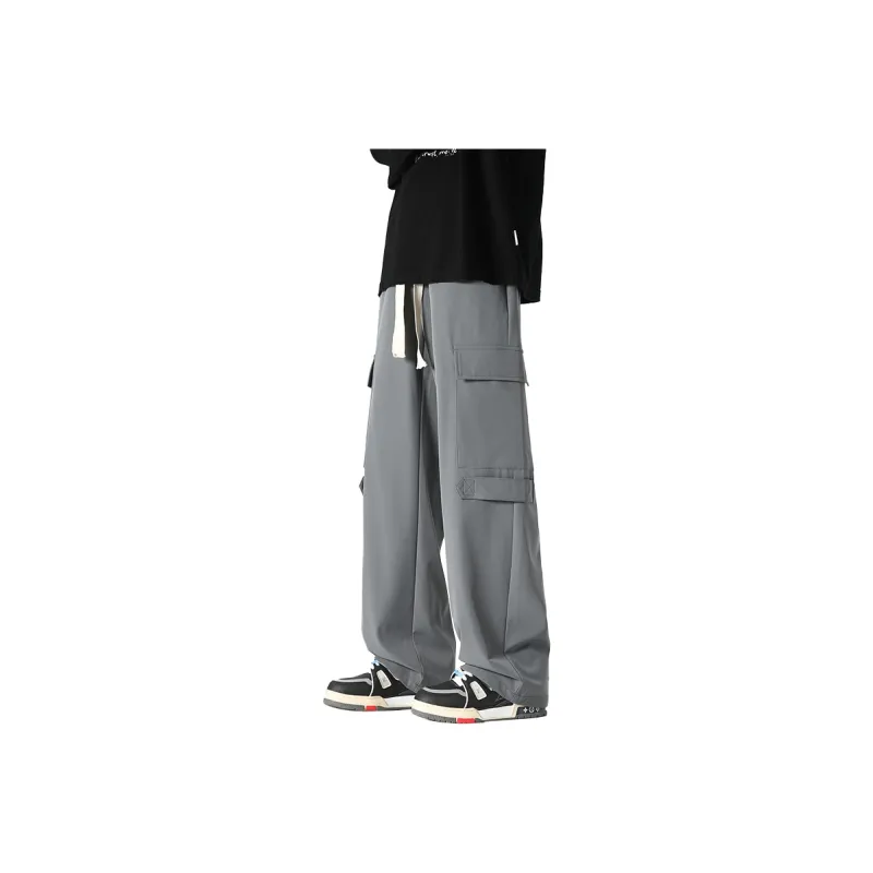 Wenpercy Casual Pants Unisex-5