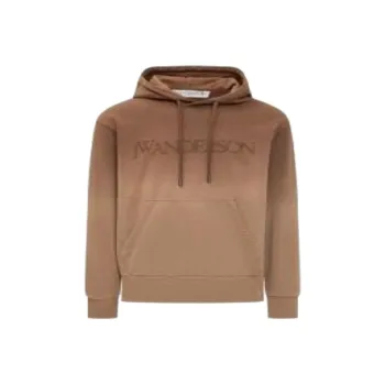 JW Anderson Logo Embroidered Drawstring Hoodie