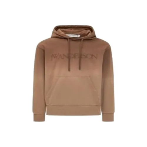 JW Anderson Logo Embroidered Drawstring Hoodie