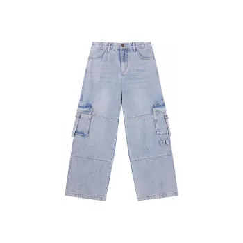 DANGEROUSPEOPLE Jeans Unisex Light Blue