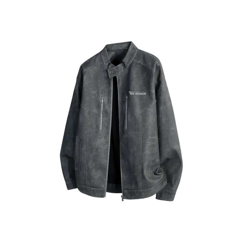 S.k. Manor Hill Leather Jacket Unisex-2