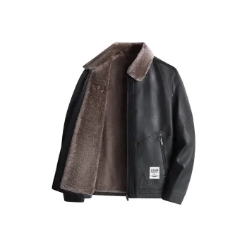 LISENPOK Leather Jackets Unisex