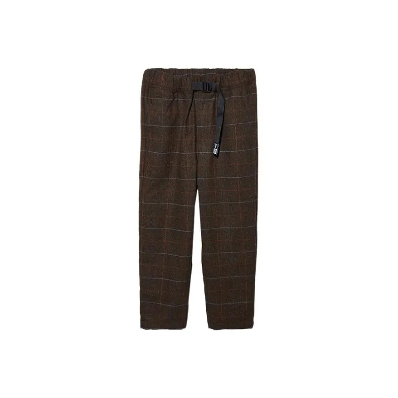 New Era Casual Pants Unisex Dark Brown-0