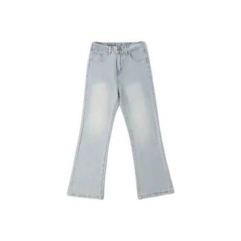 LANGWEIZHE Jeans Unisex Clearwater Blue