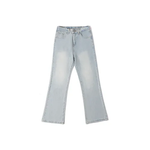 LANGWEIZHE Jeans Unisex Clearwater Blue