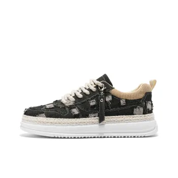 Little Daisy Slip Resistant Abrasion Resistant Shock Absorbers Low Top Canvas Shoes Men's
