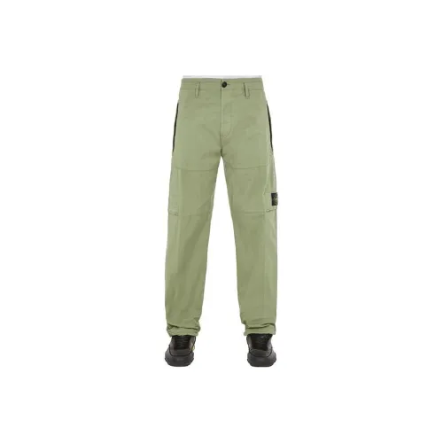 STONE ISLAND Casual Pants Men Sage Green