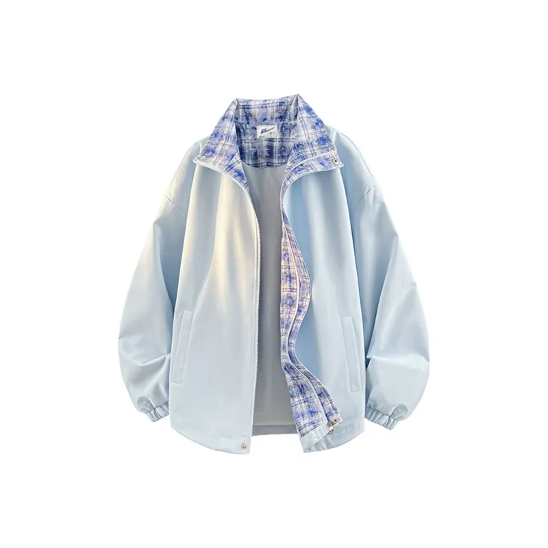 Warrior Ride The Wind Collection Open-Ended Smile Collection Baseball Jacket Unisex-4