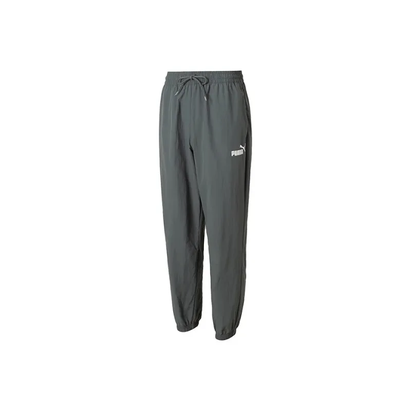 PUMA Knitted Sweatpants Men's Gray-0