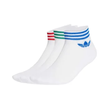 Adidas Originals Island Club Trefoil Ankle Socks 3 Pairs