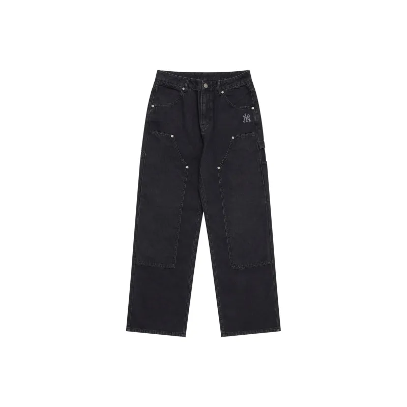 MLB New York Yankees Basic Collection SS25 Jeans Men's Black-0
