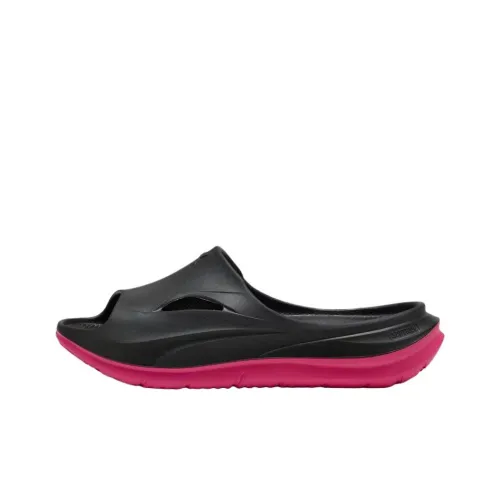 PUMA Softride ZeroG Slip Resistant Abrasion Resistant Slide Slippers Unisex Black