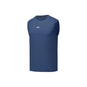 Skechers Basic Sports Series Tank Top Men's Deep Sea Blue 0079