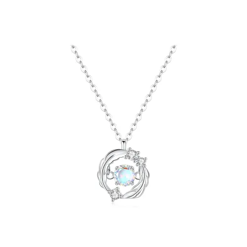 SHUIBEI S925 Silver, Synthetic Cubic Zirconia Necklaces Women's
