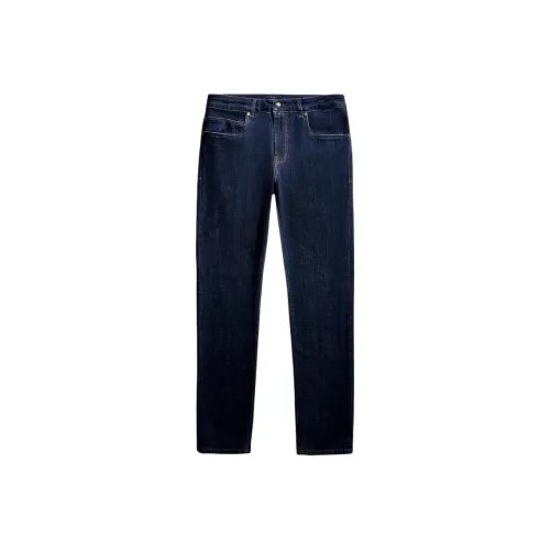 FAY Logo Patch Slim Fit Jeans