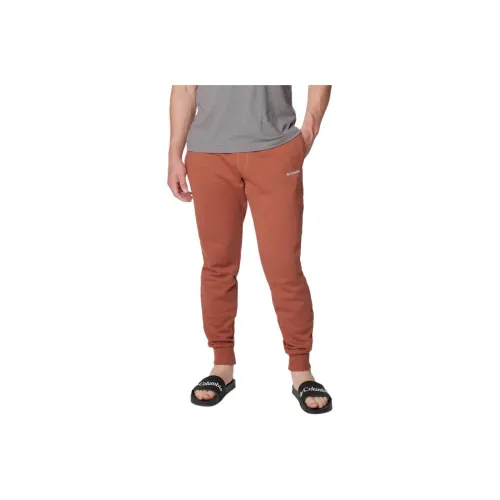 Columbia CSC Csc Fleece Jogge Knitted Sports Pants Men's Cinnamon