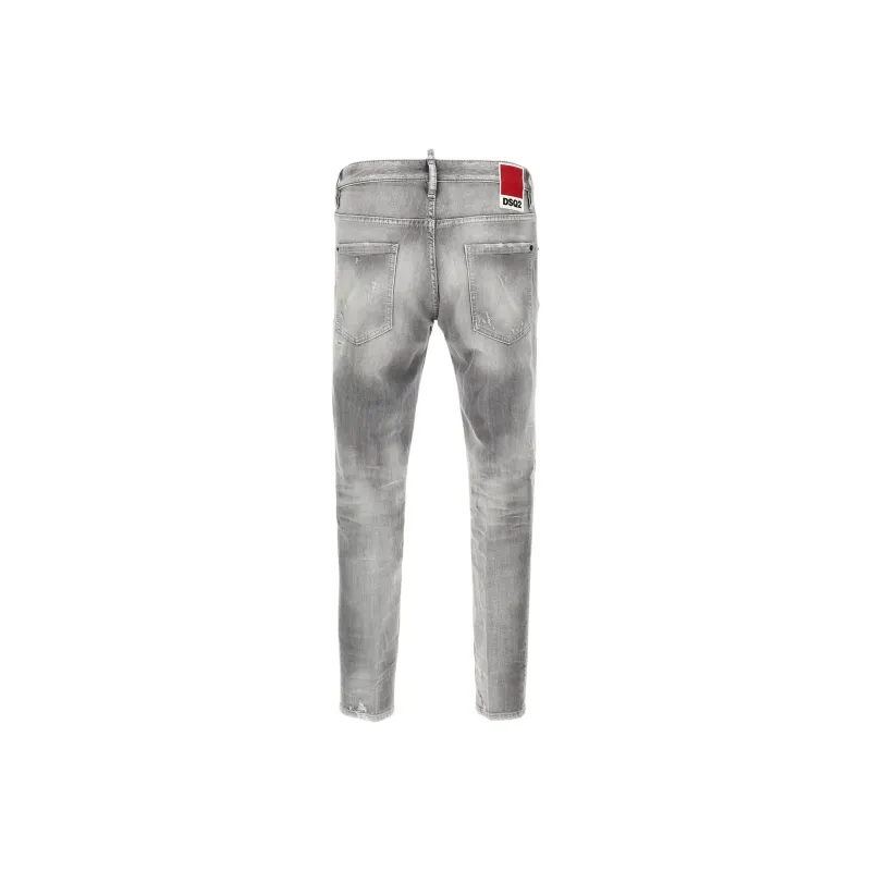 DSQUARED 2 Skater Distressed Skinny Jeans-1