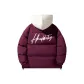 Burgundy (Ecru Hat) White Signature Font