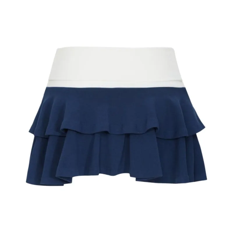OROI Casual Short Skirts Women's Blue-1