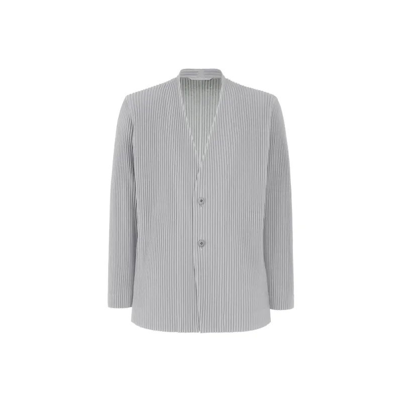 Homme Plissé Issey Miyake SS24 Jackets Coats Men's Mole Gray-0