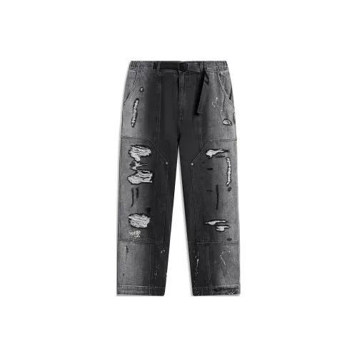 LiNing Basketball Collection Casual Pants Men's Obsidian Gray