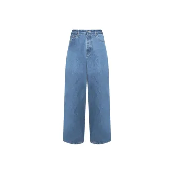 Vetements Straight Leg Baggy Jeans