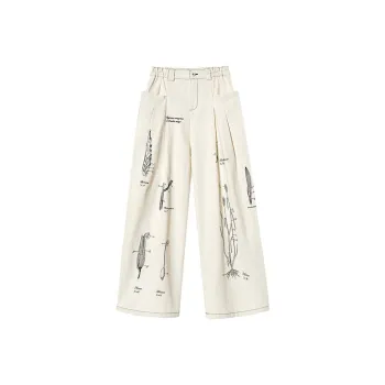 VALLEYOUTH Casual Pants Unisex Beige