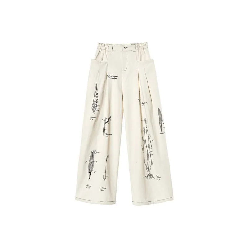 VALLEYOUTH Casual Pants Unisex Beige-0