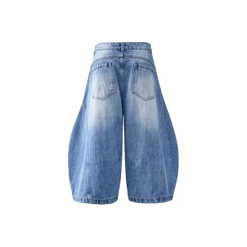 ZAZN Denim Shorts Women's Vintage Blue-8