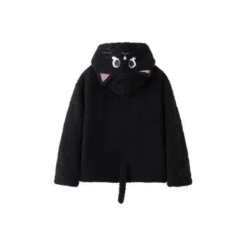Suamoment Puffer Jacket Fall And Winter Warm Loose Fit Casual Coat Top Unisex