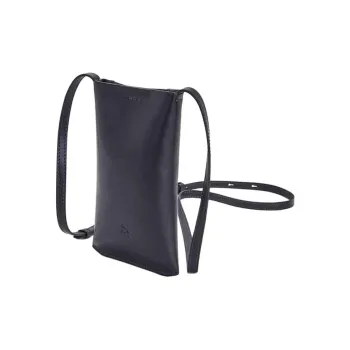 LOJEL Cow Leather Crossbody Bag With Cell Phone Pouch Mini Unisex Multicolor