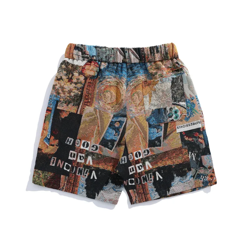 GSUE Casual Shorts Unisex Bangkok Yellow-5