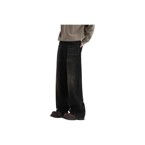 ALL IN Jeans Mens Elegant Apricot Dark Black