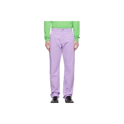 VERSACE Casual Pants Men's Purple